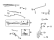 Buick LeSabre Windshield Washer Fluid Reservoir Diagram - 12487600