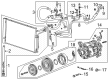 Cadillac A/C Compressor Clutch Diagram - 84488492
