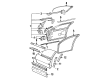 Buick Regal Door Moldings Diagram - 10188104