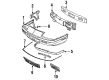 Pontiac Grand Prix Grille Diagram - 14103035
