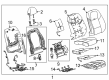 Cadillac ATS Seat Covers Diagram - 23192246
