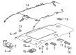 Buick Enclave Dome Light Connector Diagram - 26529518