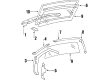 Chevy Chevette Windshield Diagram - 20646006