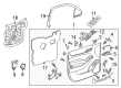 Chevy Suburban 3500 HD Door Lock Switch Diagram - 84672418