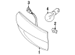 Saturn SC2 Tail Light Diagram - 21112649