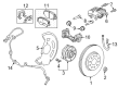 Chevy Bolt EV Brake Pads Diagram - 42671512
