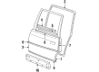 Chevy Celebrity Door Moldings Diagram - 20250985
