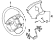 Cadillac Eldorado Steering Wheel Diagram - 16824813
