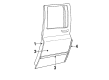 Chevy K10 Suburban Door Seal Diagram - 15522764