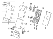 Buick Regal TourX Seat Covers Diagram - 39096980