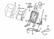 Chevy Traverse Limited Seat Covers Diagram - 85554308