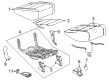 GMC Hummer EV SUV Seat Cushion Diagram - 85667379