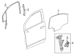 Buick Window Regulator Diagram - 95389087