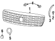 Cadillac DeVille Grille Diagram - 16524694