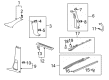 Chevy Uplander Interior Door Handle Diagram - 10365687