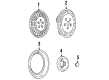 Pontiac Grand Am Wheel Cover Diagram - 22535802
