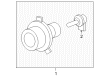 Pontiac GTO Fog Light Diagram - 92119490
