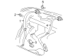 Chevy Malibu Seat Belt Diagram - 89024187