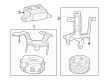 Cadillac OPTIQ Car Speakers Diagram - 86547727