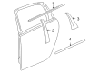 Chevy Impala Limited Weather Strip Diagram - 20987870