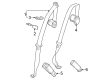 Cadillac LYRIQ Seat Belt Diagram - 87836929