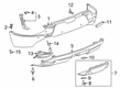 Chevy Blazer Bumper Cover Diagram - 85642886