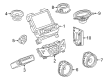 Buick LaCrosse Car Speakers Diagram - 25798962