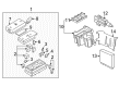 Chevy Avalanche HVAC Relay Diagram - 13503103
