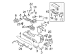 Cadillac Automatic Transmission Shifter Diagram - 25927245