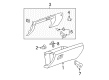 Saturn Glove Box Diagram - 22832083