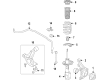 Chevy Strut Mounts Diagram - 95212727