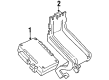 Pontiac Lighting Control Module Diagram - 25641712