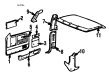 Chevy S10 Armrest Diagram - 20300602