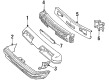Pontiac Sunbird Bumper Diagram - 22548584