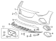 Buick Regal Sportback Bumper Cover Diagram - 39144692