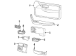 Pontiac Armrest Diagram - 20632924