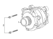 Chevy Silverado 1500 Alternator Diagram - 13552639