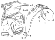Buick Envista Wheelhouse Diagram - 42853875