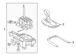 Buick Regal Shift Knob Diagram - 20986269