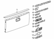 GMC Canyon Emblem Diagram - 22900425