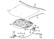 Cadillac Hood Diagram - 84879187