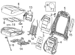 Chevy Equinox EV Seat Covers Diagram - 85723923