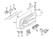 Saturn Door Seal Diagram - 24468031