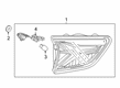 Chevy Blazer Tail Light Diagram - 85115488