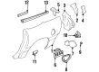 Pontiac Fuel Filler Housing Diagram - 10315914