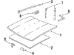 Oldsmobile Hood Diagram - 12374490