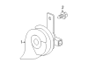 Chevy Traverse Limited Horn Diagram - 84238688