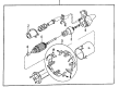 Pontiac Starter Drive Diagram - 90273737