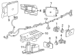 Chevy Equinox EV Parking Assist Sensor Diagram - 86553735