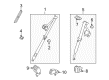 Saturn Astra Seat Belt Diagram - 89027349